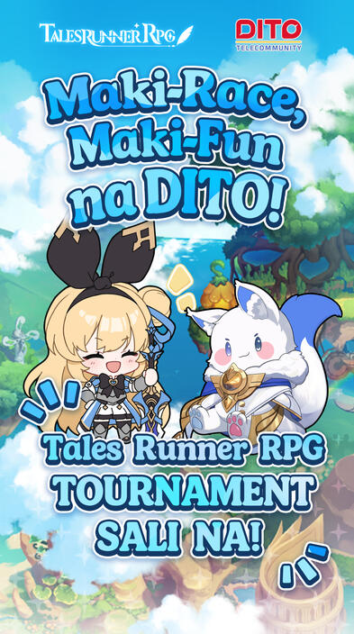 TalesRunner RPG x DITO poster