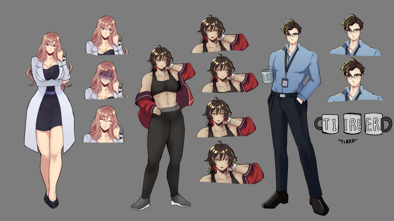 Jean Scarlet and Tyr